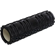 Роллер массажный цилиндр (ролик мфр) 25см Combi Roller SP-SPORT FI-0356 (Черный)