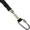 Трубчастий еспандер
 з карабіном у захисному рукаві RESISTANCE TUBE WITH COVER EZOUS K-05-H навантаження високе