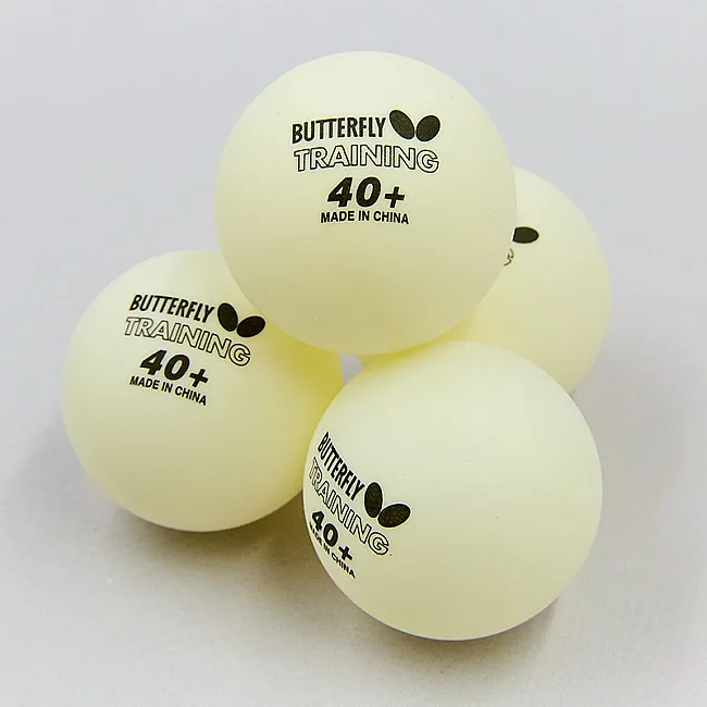 Мячи для настольного тенниса BUTTERFLY TRAINING 40+ 85140 6шт