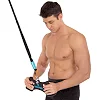 Рукоятка для тяги вниз із вузьким хватом Triceps grip нековзне покриття LiveUp LP8325