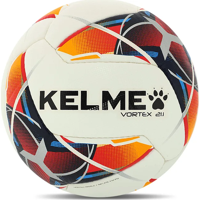 Футбольный мяч
 KELME VORTEX 21.1 8101QU5003-9423-5 №5 PU (Белый-красный)