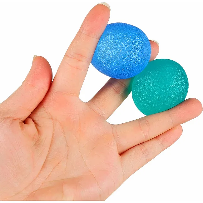 Набор силиконовых эспандеров-мяч (тренажер для кисти) PowerPlay PP-4339 Grip Ball Set (набор 3 шт.)