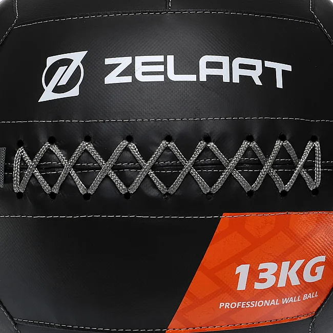 М'яч набивний медичний для кросфіту WALL BALL ZELART
 TA-7822-13 вага-13кг