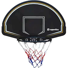 Щит баскетбольный inSPORTline Brooklyn II 110 х 71 см, черно-белый
