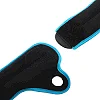 Утяжелители для рук с фиксацией на большом пальце ZELART FI-4245-2 2x1кг (Черный-фиолетовый)
