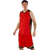 Баскетбольная форма майка и шорты LIDONG L044 3XS-6XL (Белый-черный)