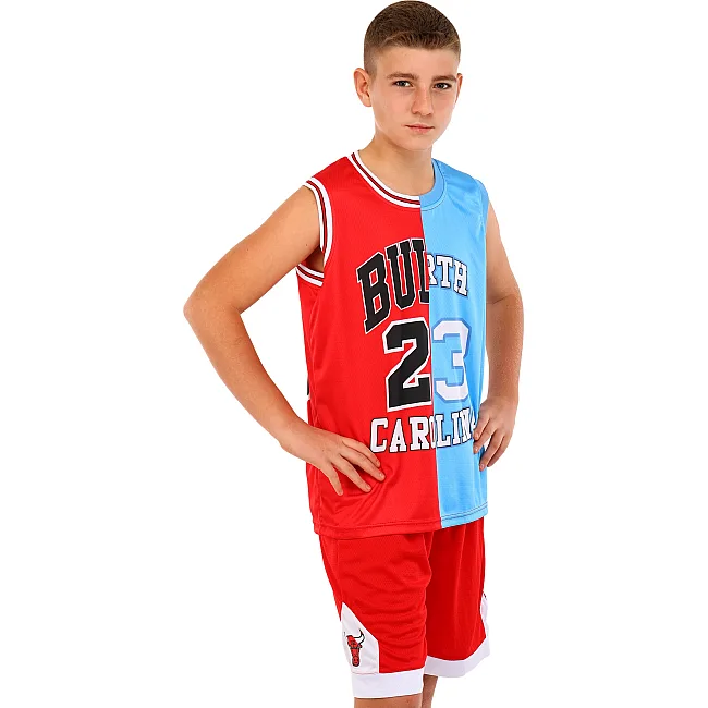 Детская баскетбольная форма
 NBA клуб Chicago Bulls 23 BA-6654


-голубой (Красный-голубой)