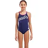 Купальник закрытый для девочек Arena LOGO SWIMSUIT SWIM PRO синий