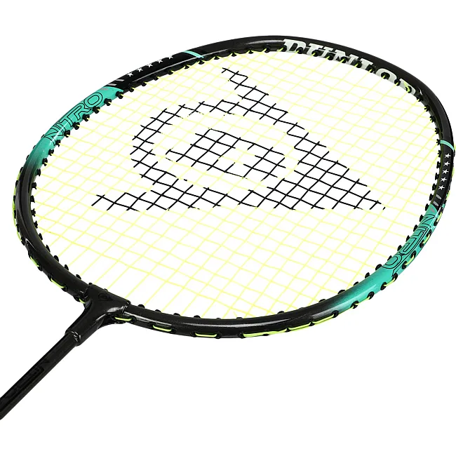 Професійна ракетка для бадмінтону в чохлі DUNLOP DL13015111 NITRO-STAR AX 10 GRY G6 HH NF
