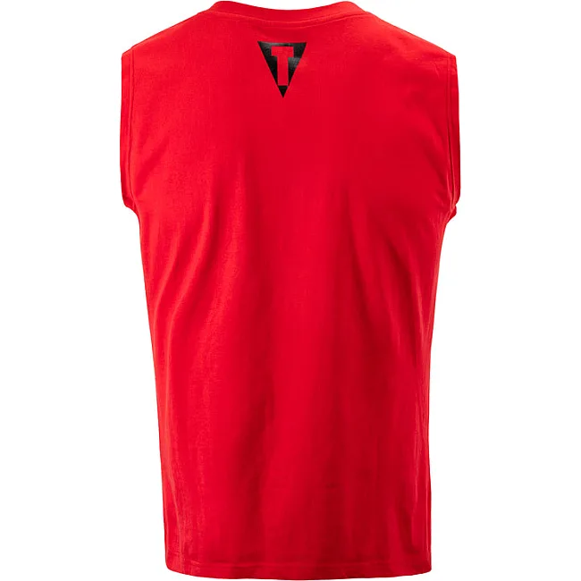 Безрукавка TITLE Boxing Iconic Block Muscle Tee Red Black