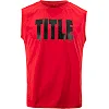 Безрукавка TITLE Boxing Iconic Block Muscle Tee Red Black