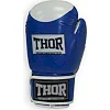 Боксерские перчатки THOR COMPETITION Кожа /сине-белые