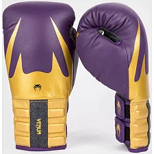 Боксерські рукавички VENUM Reverso - Dark Purple/Gold