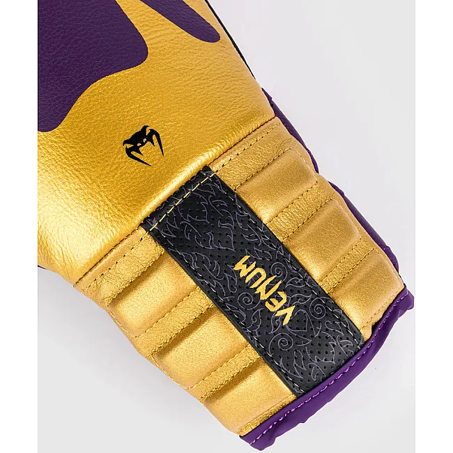 Боксёрские перчатки VENUM Reverso - Dark Purple/Gold