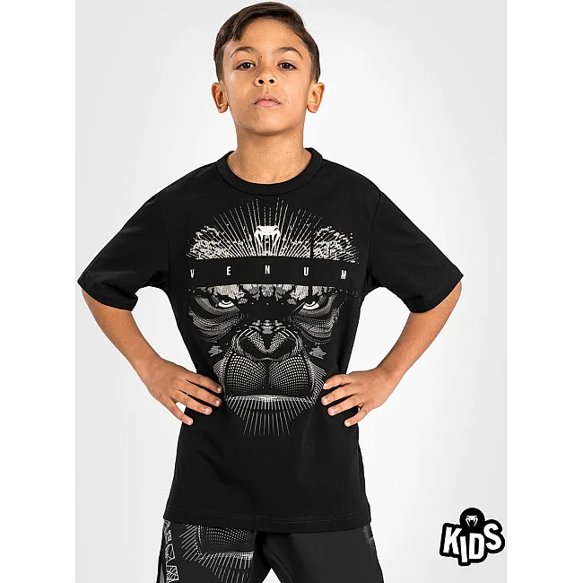 Детская футболка VENUM Gorilla Jungle Black White