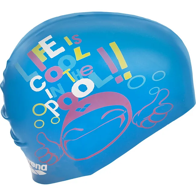 Детская шапочка для плавания ARENA PRINT JUNIOR AR-94171-20