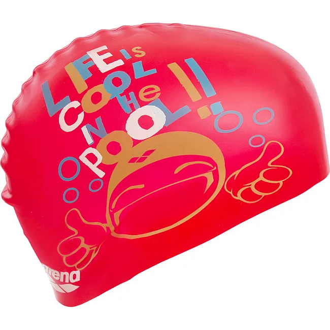 Детская шапочка для плавания ARENA PRINT JUNIOR AR-94171-20