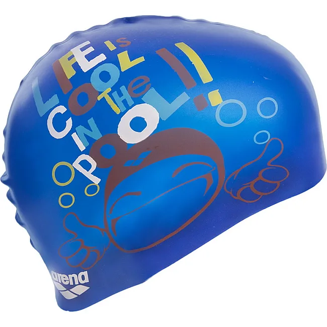 Детская шапочка для плавания ARENA PRINT JUNIOR AR-94171-20