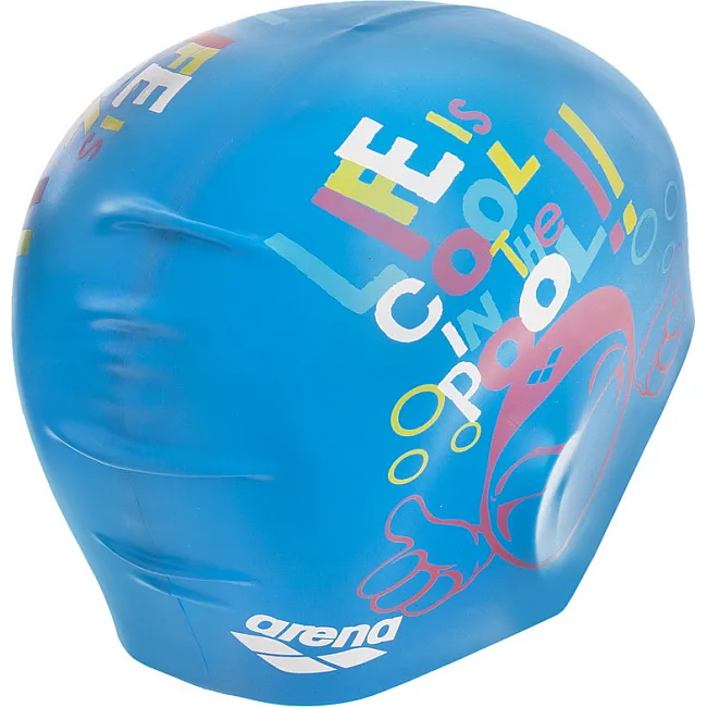 Детская шапочка для плавания ARENA PRINT JUNIOR AR-94171-20