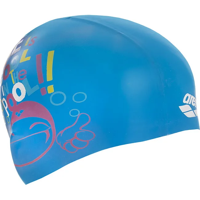 Детская шапочка для плавания ARENA PRINT JUNIOR AR-94171-20