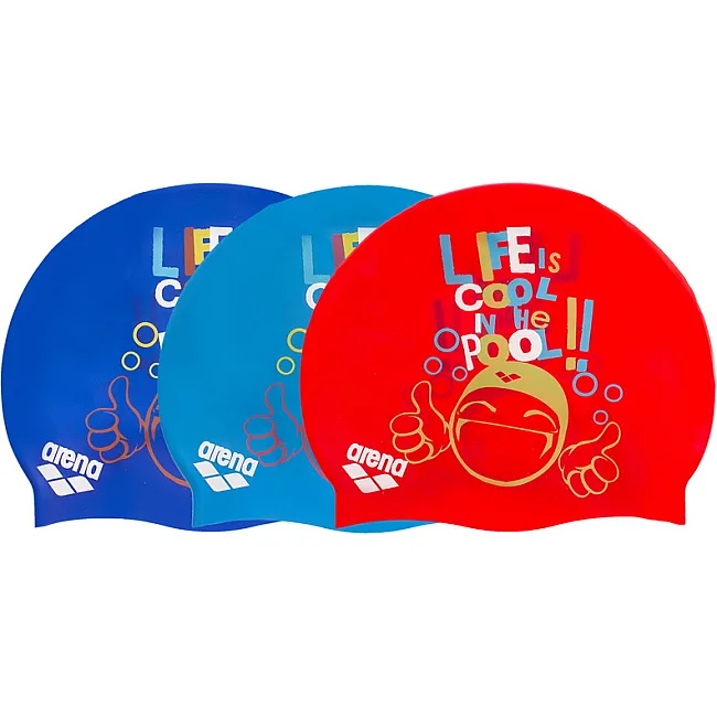 Детская шапочка для плавания ARENA PRINT JUNIOR AR-94171-20