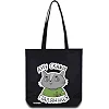Экошопер BOOKOPT BK4037 Ну скажи паляница (кот) черный