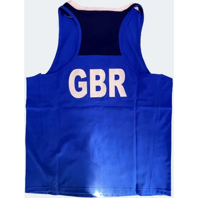 Форма для бокса Olympic Man GBR (синий) ADIDAS ADI AIBA20TMADI AIBA20SM