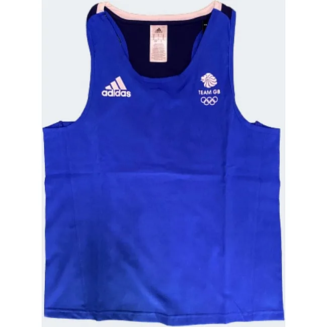 Форма для бокса Olympic Man GBR (синий) ADIDAS ADI AIBA20TMADI AIBA20SM