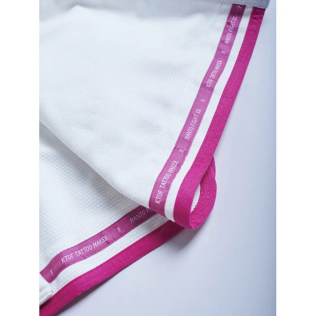 Кимоно джиу джитсу MANTO x KTOF Balaclava BJJ GI White