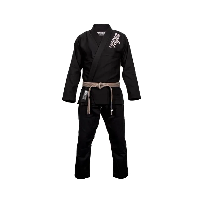 Кимоно для джиу джитсу VENUM Contender 2.0 BJJ Gi Black