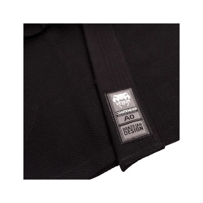 Кимоно для джиу джитсу VENUM Contender 2.0 BJJ Gi Black