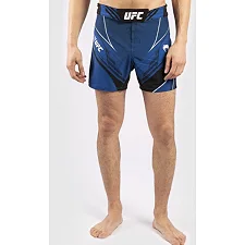 Легкі шорти для ММА VENUM Authentic UFC FightNight Short Fit Pro Line Blue