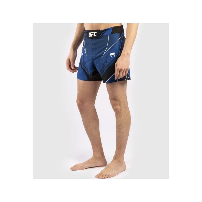Легкие шорты для ММА VENUM Authentic UFC FightNight Short Fit Pro Line Blue
