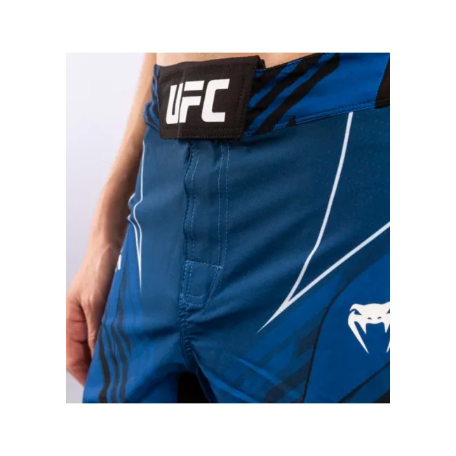 Легкие шорты для ММА VENUM Authentic UFC FightNight Short Fit Pro Line Blue