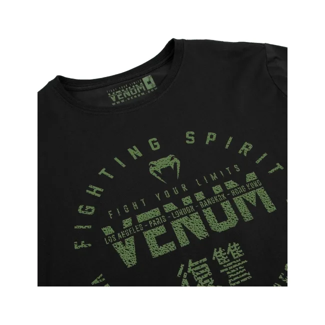 Жіночий лонгслів VENUM Signatures Black Khaki Exclusive
