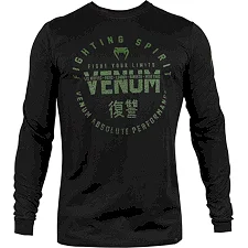 Жіночий лонгслів VENUM Signatures Black Khaki Exclusive