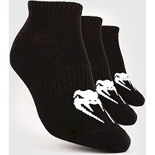 Шкарпетки VENUM Classic Footlet Sock set of 3 Black White