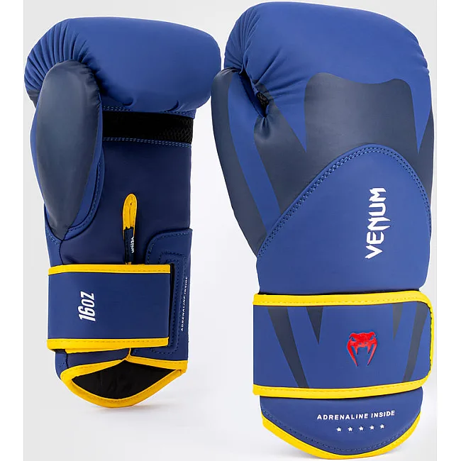 Перчатки для бокса VENUM Challenger 4.0 Blue Yellow