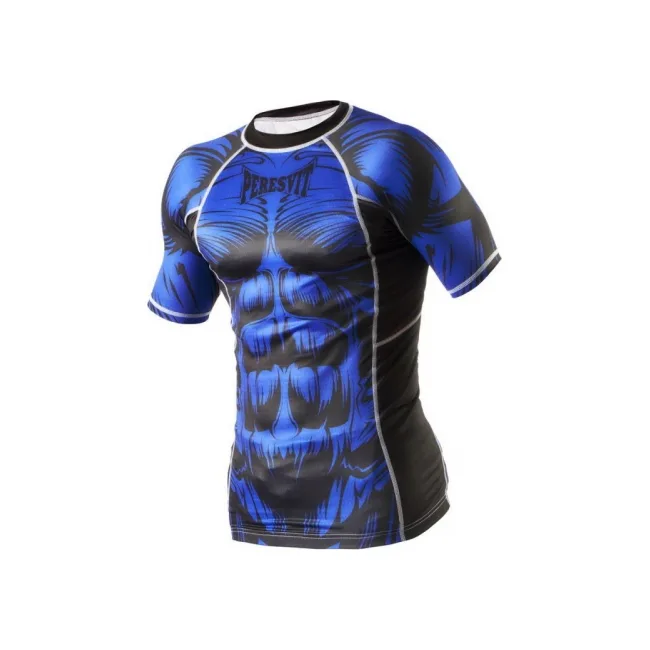 Рашгард Peresvit Beast Silver Force Rashguard Short Sleeve Blue