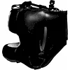 Шлем с бампером Pro Mex Pro Facesaver Black