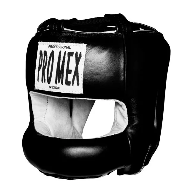 Шлем с бампером Pro Mex Pro Facesaver Black