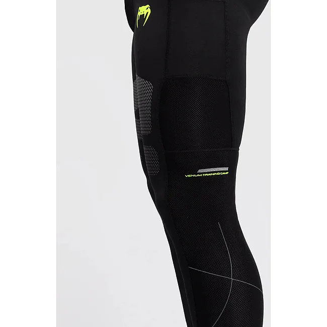 Штани компресійні VENUM Training Camp 4.0 - Black/Neon Green