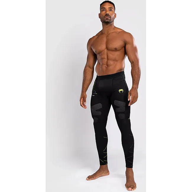 Штани компресійні VENUM Training Camp 4.0 - Black/Neon Green