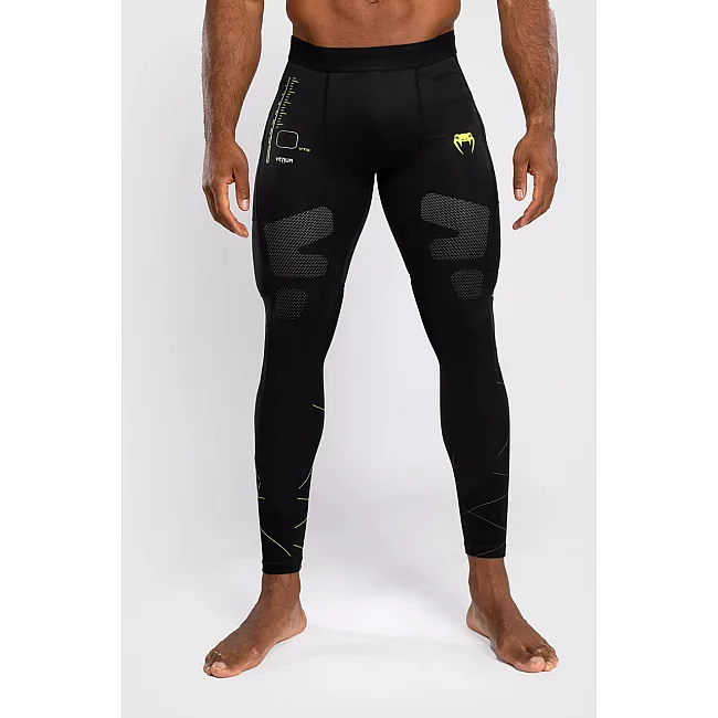 Штани компресійні VENUM Training Camp 4.0 - Black/Neon Green
