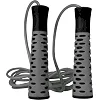 Скакалка POWERPLAY 4206 PRO+ Серо-черная (2,75м)