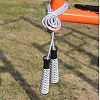 Скакалка POWERPLAY 4206 PRO+ Серо-черная (2,75м)