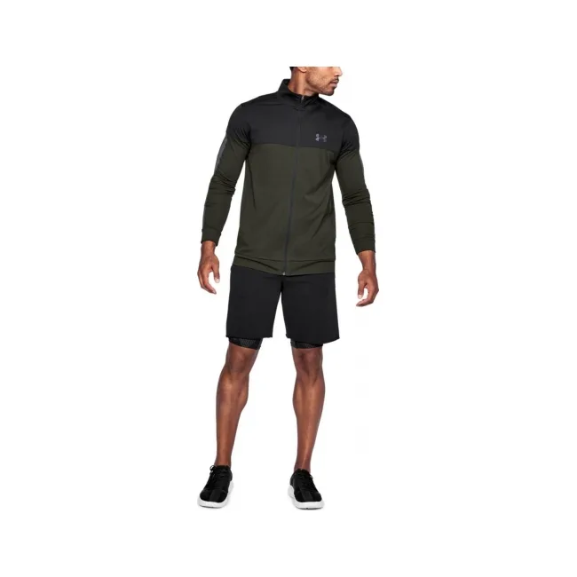 Спортивная кофта Under Armour Sportstyle Pique Jacket Stealth Artillery Green