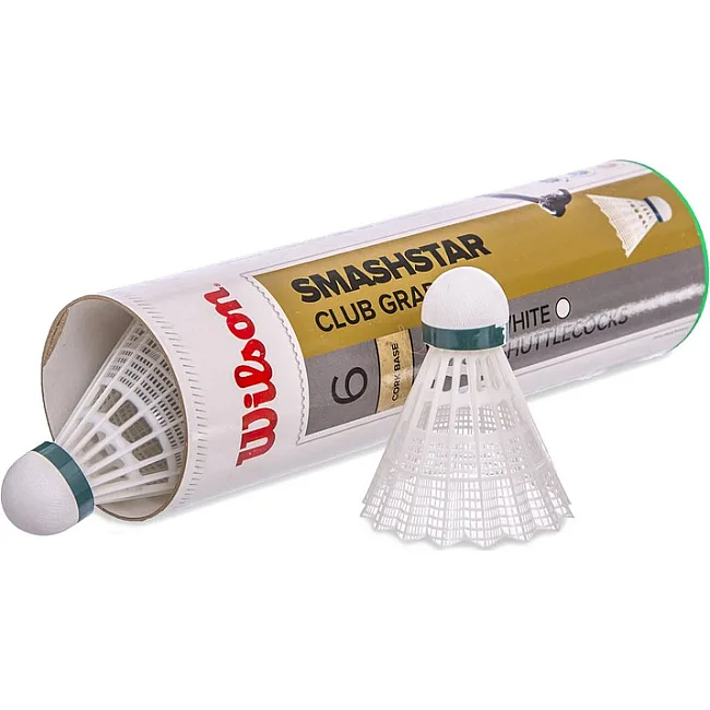 Воланы для бадминтона WILSON SMASHSTAR WRT6050 6шт