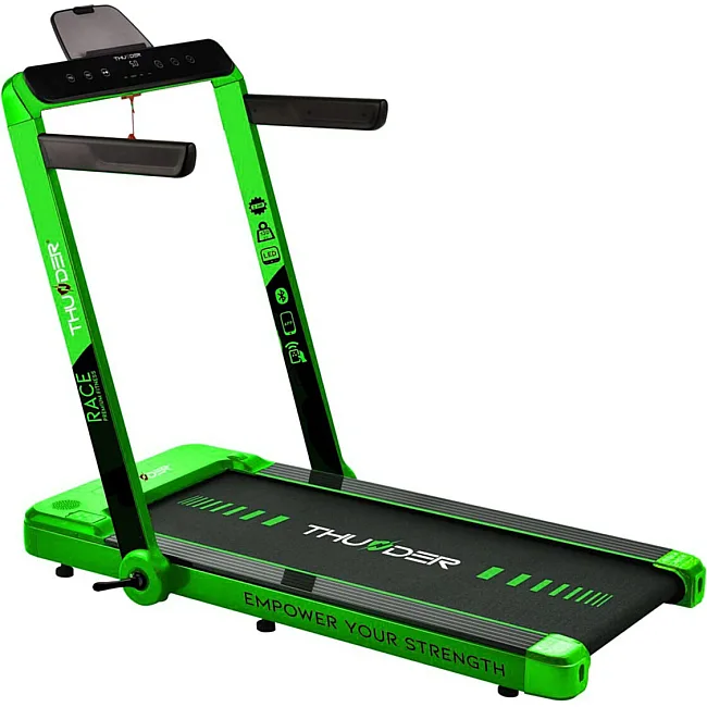 Беговая электрическая дорожка THUNDER RACE-GREEN