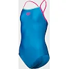 Купальник закритий для дівчат Arena SWIMSUIT LIGHT DROP SOLID синій